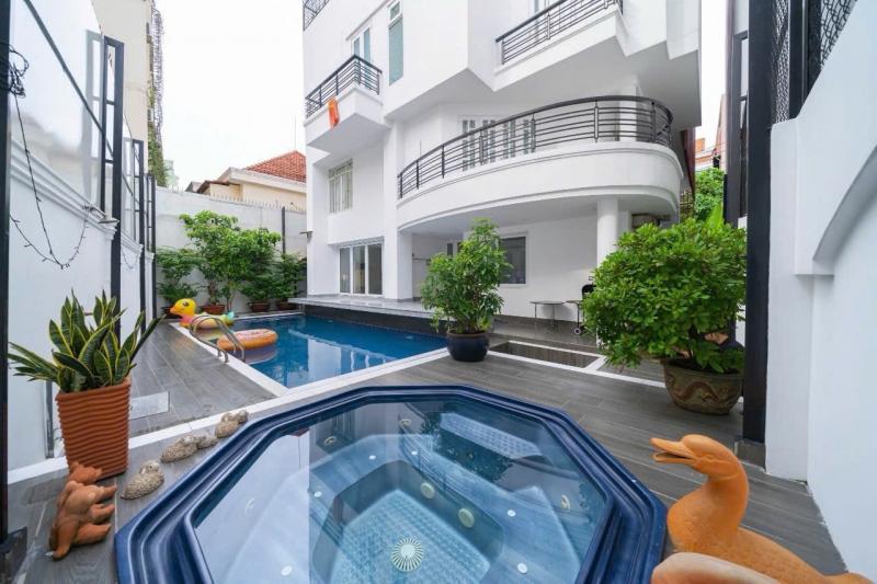 BÁN BIỆT THỰ ĐƯỜNG 42 THẢO ĐIỀN DIỆN TÍCH: 13X25M 4 TẦNG (CÔNG NHẬN: 318M2)