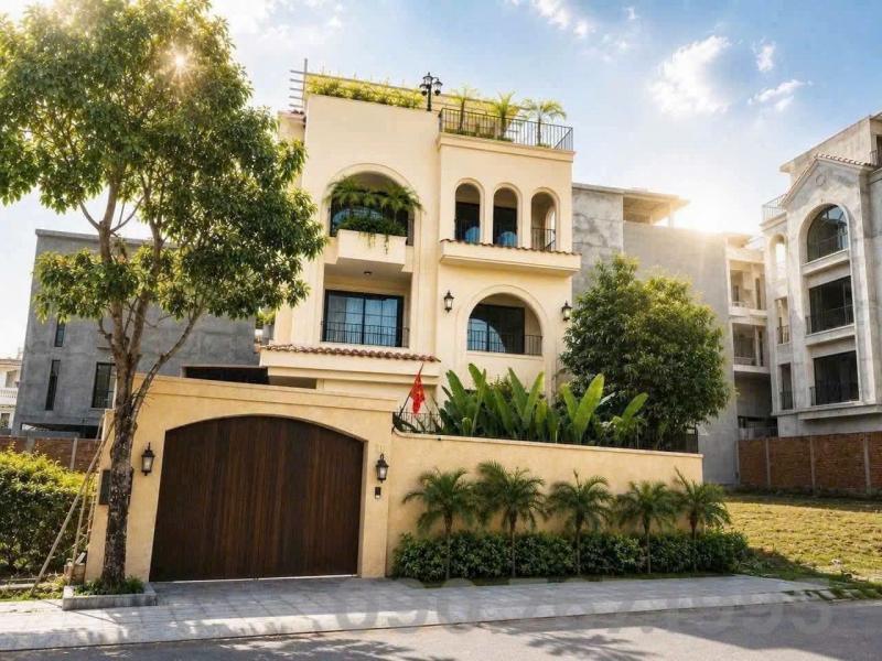 BÁN BIỆT THỰ MẶT TIỀN 21 ĐƯỜNG 103 THẠNH MỸ LỢI DIỆN TÍCH: 13X27M HẦM 4 TẦNG