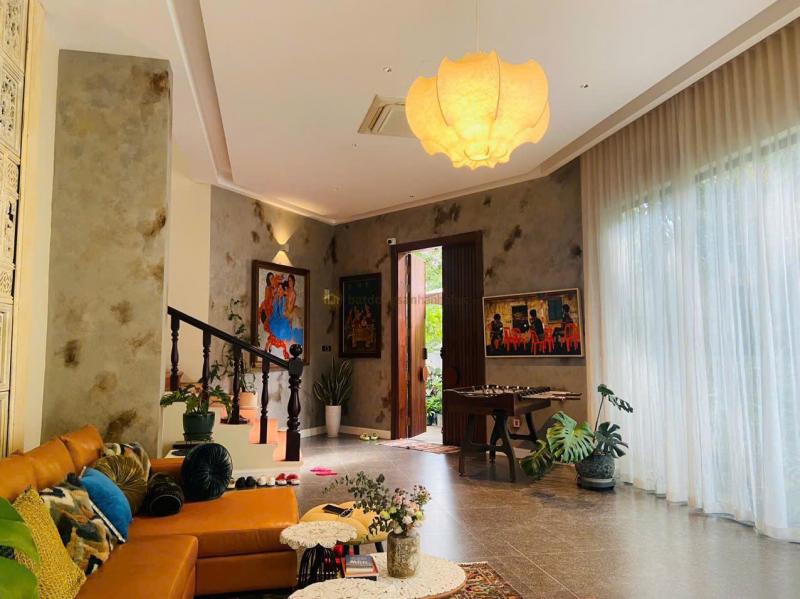BÁN BIỆT THỰ MẶT TIỀN SỐ 1 NGUYỄN VĂN HƯỞNG DT: 8X33M (NH 25M) TRỆT LỬNG 2 LẦU