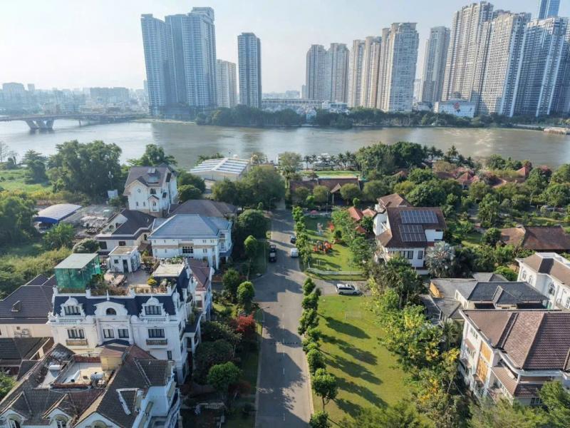 BÁN BIỆT THỰ VEN SÔNG LAN ANH KĐT THỦ THIÊM VỊ TRÍ ĐẲNG CẤP SANG TRỌNG