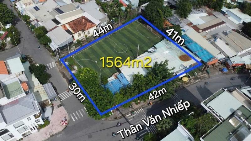 Bán đất đường Thân Văn Nhiếp diện tích: 30x43m (nở hậu 41m)