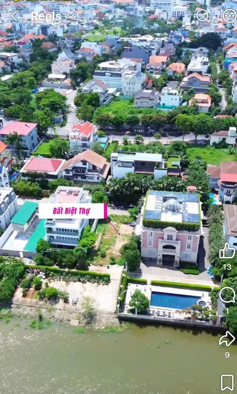 BÁN ĐẤT KHUÔN VIÊN BIỆT THỰ KHU COMPOUND NGUYỄN VĂN HƯỞNG DIỆN TÍCH: 15X27M