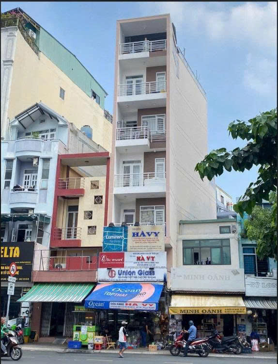 BÁN NHÀ 2 MẶT TIỀN 198 NGUYỄN PHÚC NGUYÊN DIỆN TÍCH: 3,9X18M TRỆT LỬNG 4 LẦU ST