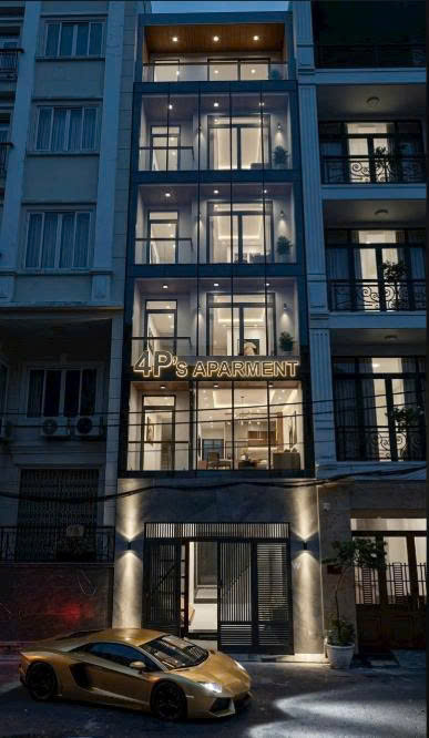 Bán nhà CHDV hẻm xe hơi 25/4B Cửu Long diện tích: 4,55x14m trệt 4 lầu