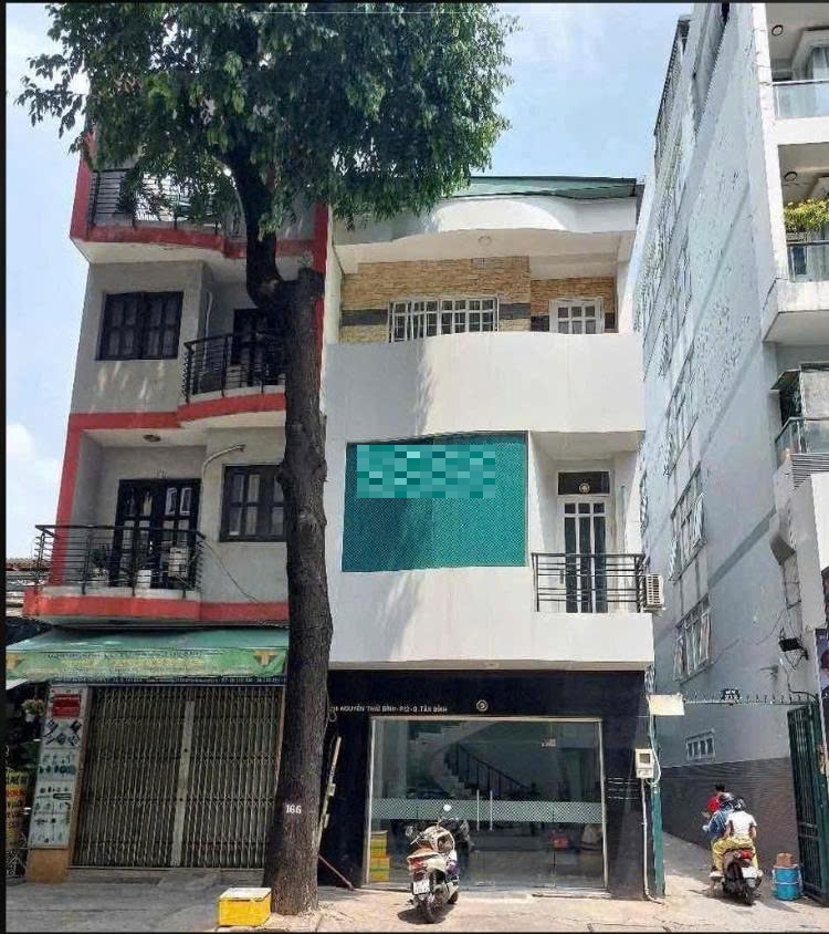 BÁN NHÀ GÓC 2 MẶT TIỀN 214 NGUYỄN THÁI BÌNH DIỆN TÍCH: 5X15,2M 3 TẦNG