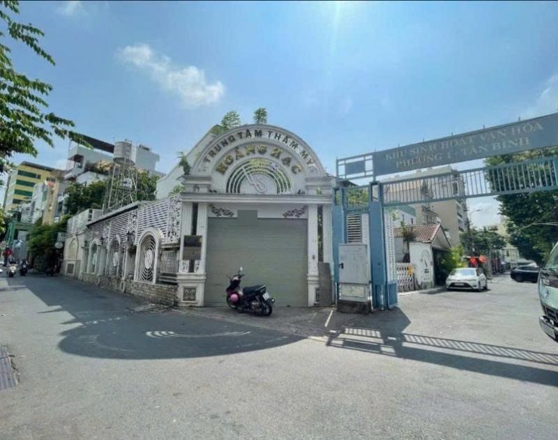 BÁN NHÀ GÓC 2 MẶT TIỀN 57 TÂN CANH DIỆN TÍCH: 15X25M (NỞ HẬU 17M) 2 TẦNG
