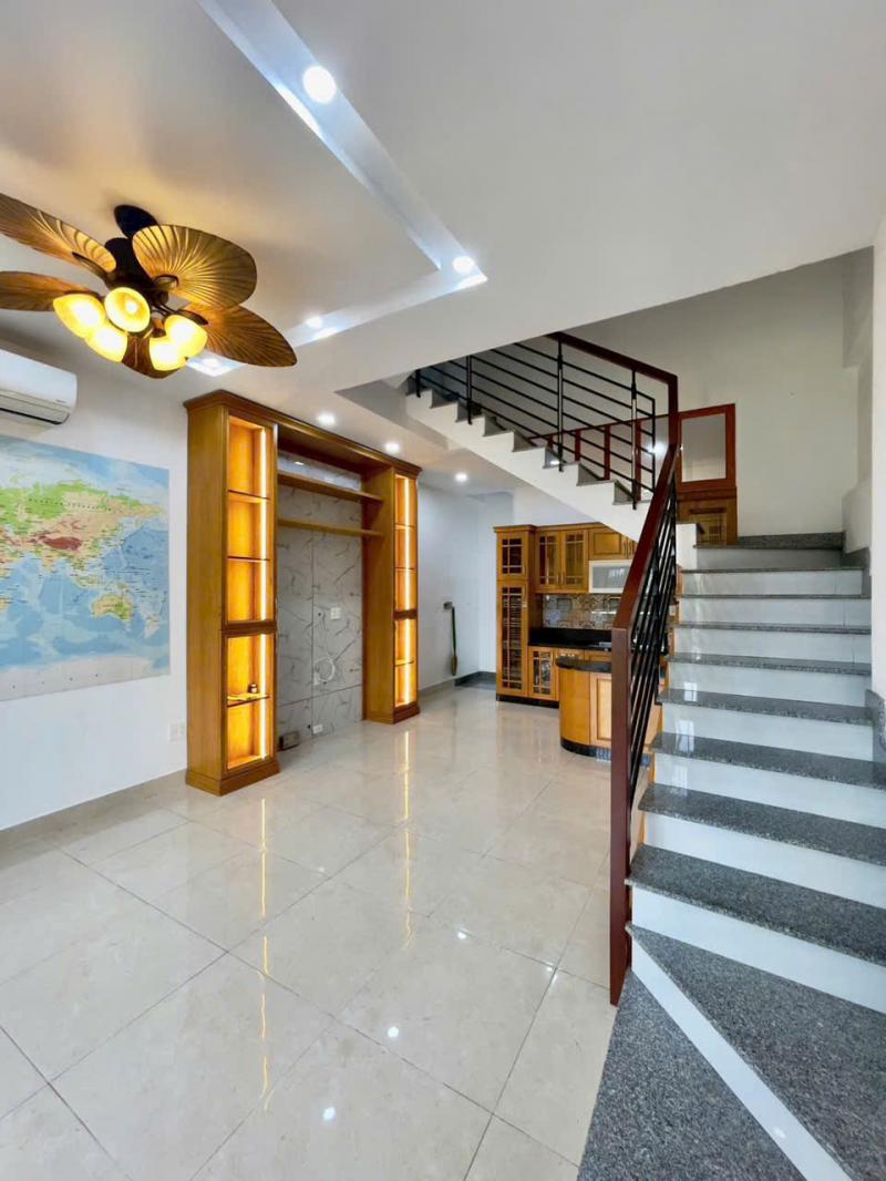 BÁN NHÀ HẺM XE TẢI 1 TRỤC ĐƯỜNG CHU VĂN AN DIỆN TÍCH: 4,5X11,5M TRỆT LỬNG 4 LẦU