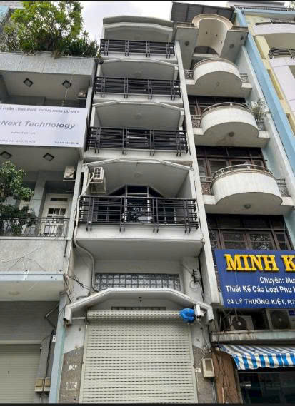 BÁN NHÀ MẶT TIỀN 26 LÝ THƯỜNG KIỆT DIỆN TÍCH: 3,8X17M TRỆT LỬNG 4 LẦU SÂN THƯỢNG