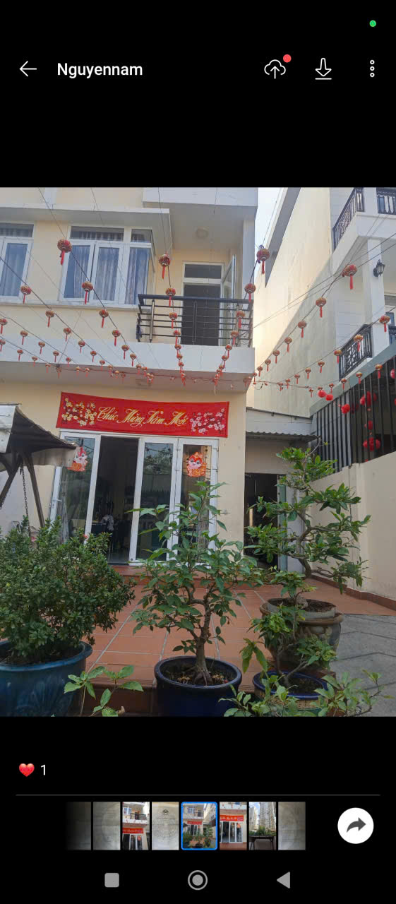 BÁN NHÀ MẶT TIỀN 34 ĐƯỜNG SỐ 61 DIỆN TÍCH: 6X30M TRỆT 2 LẦU (CÔNG NHẬN: 242,3M2