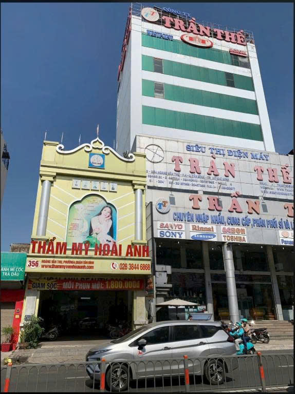 BÁN NHÀ MẶT TIỀN 354 356 HOÀNG VĂN THỤ DIỆN TÍCH: 7X20M TRỆT 3 LẦU SÂN THƯỢNG