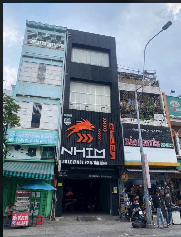 BÁN NHÀ MẶT TIỀN 511 LÊ VĂN SỸ DIỆN TÍCH: 4,3X27M (NỞ HẬU: 8,4M) 5 TẦNG