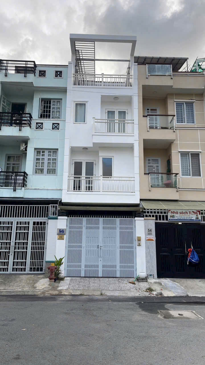 BÁN NHÀ MẶT TIỀN 56 ĐƯỜNG 34B DIỆN TÍCH: 4X20M TRỆT 2 LẦU SÂN THƯỢNG