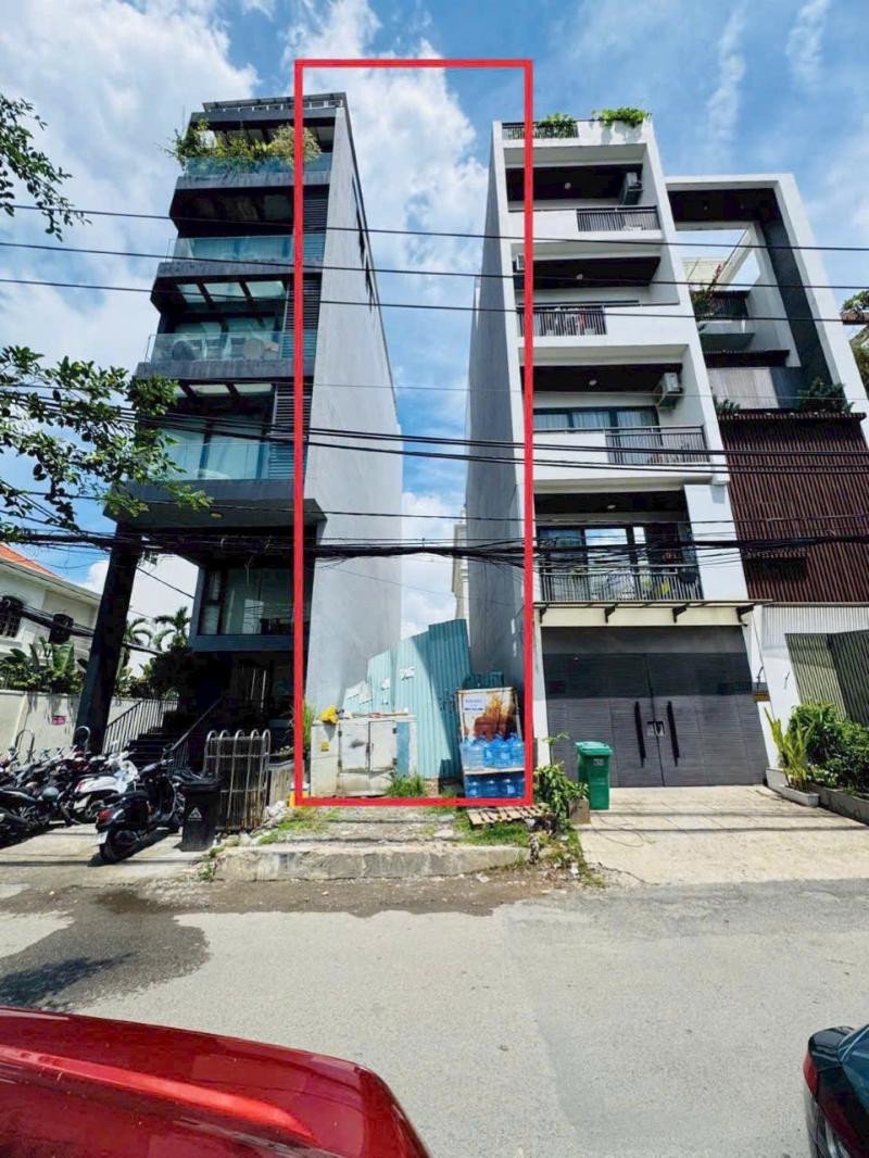 BÁN NHÀ MẶT TIỀN TRẦN VĂN SẮC DIỆN TÍCH: 4,5X22,5M HẦM 6 TẦNG (CÔNG NHẬN: 99M2)