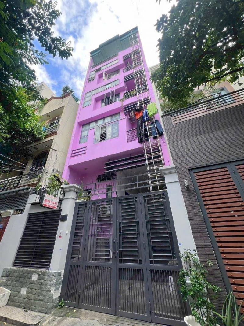 BÁN TÒA CĂN HỘ DỊCH VỤ HXH ĐƯỜNG VĂN CHUNG DIỆN TÍCH: 6,2X26M HẦM 5 TẦNG ST