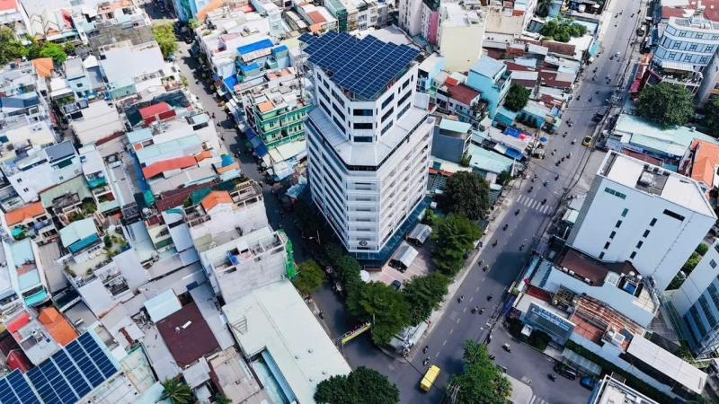 Bán tòa nhà góc 3 mặt tiền 33 Ung Văn Khiêm quận Bình Thạnh