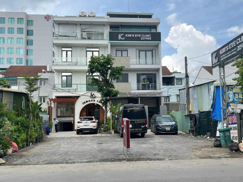 BÁN TÒA NHÀ MẶT TIỀN 183 185 NGUYỄN HOÀNG DIỆN TÍCH: 14X20M HẦM 4 TẦNG