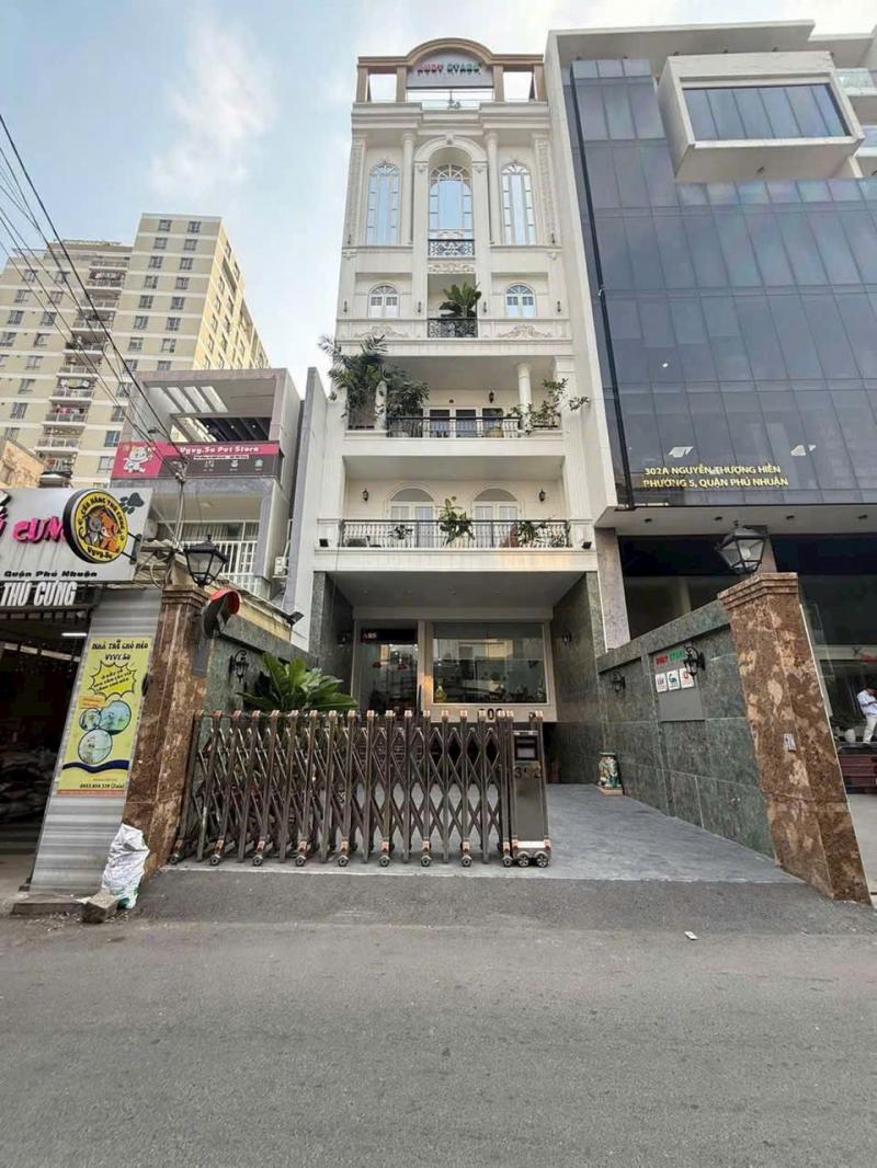 BÁN TÒA NHÀ MẶT TIỀN 302A NGUYỄN THƯỢNG HIỀN DIỆN TÍCH: 7,26X27M HẦM 7 TẦNG