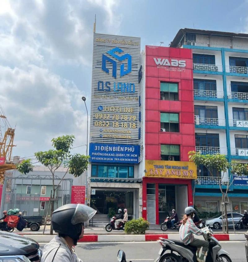 Bán tòa nhà mặt tiền 31 Điện Biên Phủ diện tích: 5,55x16,2m hầm 6 tầng