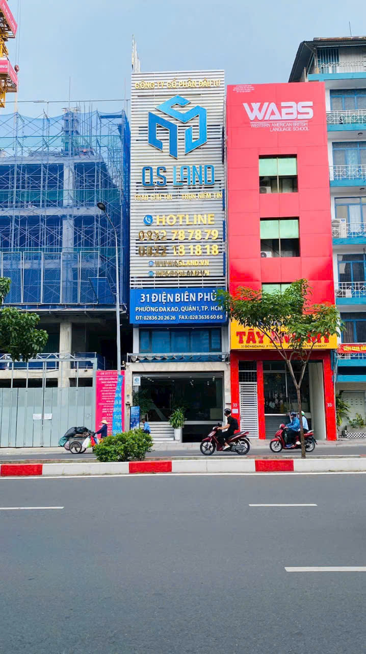 BÁN TÒA NHÀ MẶT TIỀN 31 ĐIỆN BIÊN PHỦ DIỆN TÍCH: 5,55X16,2M HẦM 6 TẦNG TUM