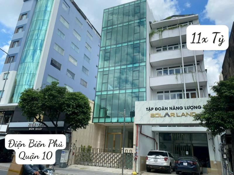BÁN TÒA NHÀ MẶT TIỀN 400 ĐIỆN BIÊN PHỦ DIỆN TÍCH: 6,6X24,1M HẦM 7 TẦNG