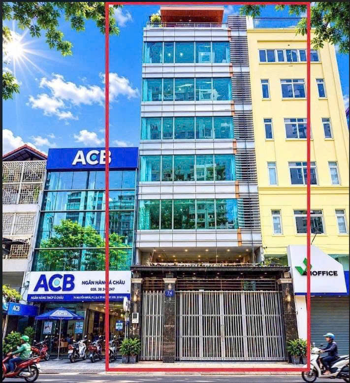 Bán tòa nhà mặt tiền 74 Nguyễn Khoái DT: 6,5x25m trệt lửng 5 lầu sân thượng