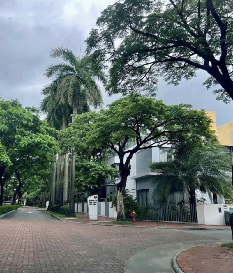 Bán villa góc 2 mặt tiền đường Giang Văn Minh diện tích: 287,8m2 trệt 2 lầu
