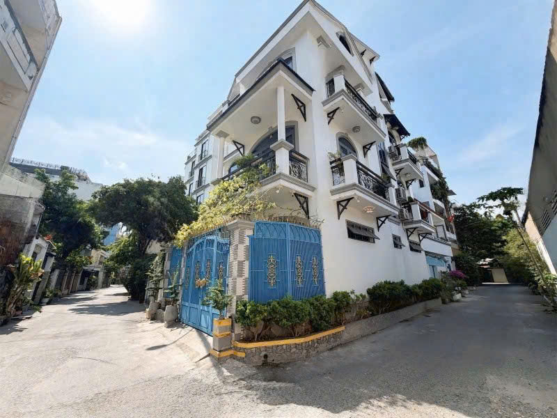 Bán villa góc 2 mặt tiền khu VIP Điện Biên Phủ diện tích: 6x14m 4 tầng