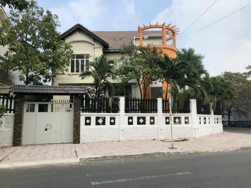 BÁN VILLA GÓC 2 MẶT TIỀN SỐ 1ĐƯỜNG SỐ 14 VÀ DƯƠNG VĂN AN DT: 20X22M HẦM 3 TẦNG