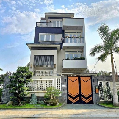BÁN BIỆT THỰ CAO CẤP MẶT TIỀN SỐ 5 VŨ PHƯƠNG ĐỀ DT: 10X23M HẦM 3 TẦNG ÁP MÁI