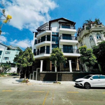 BÁN BIỆT THỰ GÓC 2 MẶT TIỀN SỐ 4 ĐƯỜNG 41 DIỆN TÍCH: 12X16M HẦM 4 TẦNG