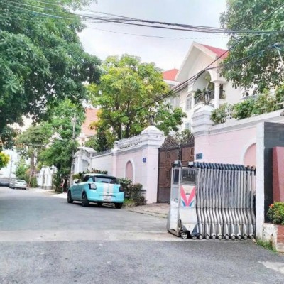 BÁN BIỆT THỰ KHU HOA HỒNG ĐƯỜNG SỐ 12 TRẦN NÃO DIỆN TÍCH: 10X30M 3 TẦNG