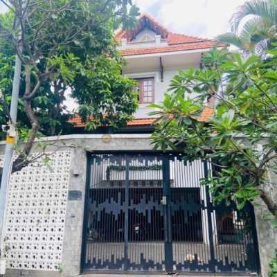 BÁN BIỆT THỰ MẶT TIỀN SỐ 1 NGUYỄN VĂN HƯỞNG DT: 8X33M (NH 25M) TRỆT LỬNG 2 LẦU