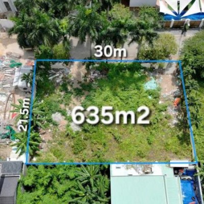 BÁN ĐẤT BIỆT THỰ ĐƯỜNG 66 THẢO ĐIỀN DIỆN TÍCH: 30X20,5M (CÔNG NHẬN: 635M2)