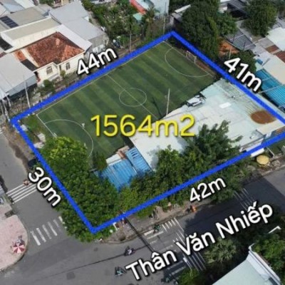 Bán đất đường Thân Văn Nhiếp diện tích: 30x43m (nở hậu 41m)