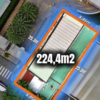 BÁN NHÀ 3 MẶT TIỀN QUỐC HƯƠNG THẢO ĐIỀN DIỆN TÍCH: 8,8X25M (CÔNG NHẬN: 224M2)