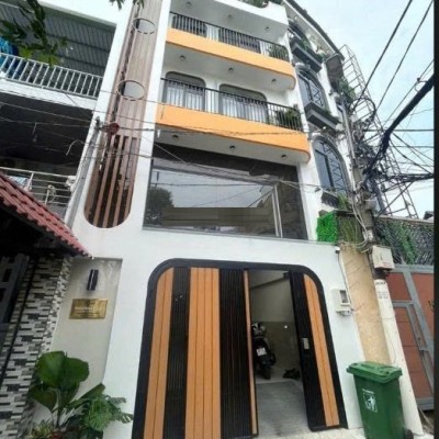 BÁN NHÀ CHDV ĐƯỜNG 27 DIỆN TÍCH: 5,58X20M 5 TẦNG (CÔNG NHẬN: 110M2)
