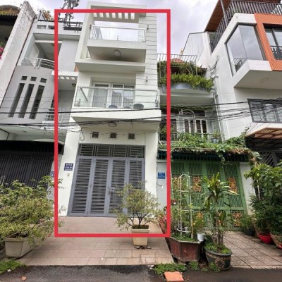 BÁN NHÀ ĐƯỜNG QUỐC HƯƠNG DIỆN TÍCH: 4X17M TRỆT 2 LẦU SÂN THƯỢNG