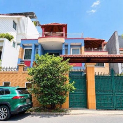 BÁN NHÀ ĐƯỜNG THÁI LY THẢO ĐIỀN DIỆN TÍCH: 13X16M 3 TẦNG (CÔNG NHẬN: 202,6M2)