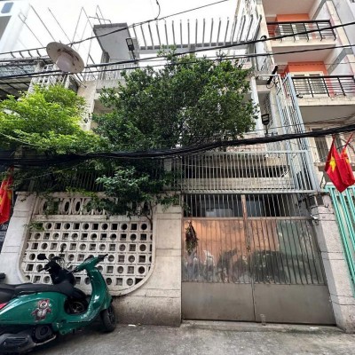 BÁN NHÀ ĐƯỜNG TÔN THẤT TÙNG DIỆN TÍCH: 6,52X20,5M 2 TẦNG SÂN THƯỢNG (CN: 128M2)