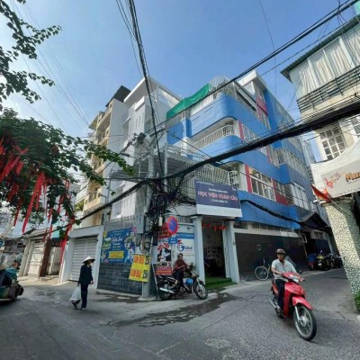 BÁN NHÀ GÓC 2 MẶT TIỀN 12D NHIÊU TỨ DIỆN TÍCH: 6X19,5M TRỆT 3 LẦU (CN: 120M2)