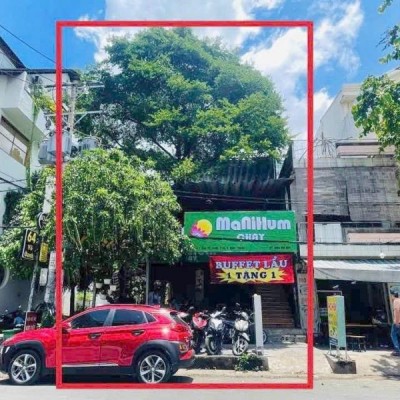 Bán nhà góc 2 mặt tiền đường Võ Oanh diện tích: 8x20m 1 tầng