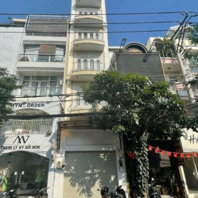 BÁN NHÀ MẶT TIỀN 130Bis TRẦN HUY LIỆU DIỆN TÍCH: 4,1X10M 7 TẦNG (CN: 40M2)