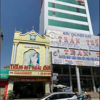 BÁN NHÀ MẶT TIỀN 354 356 HOÀNG VĂN THỤ DIỆN TÍCH: 7X20M TRỆT 3 LẦU SÂN THƯỢNG