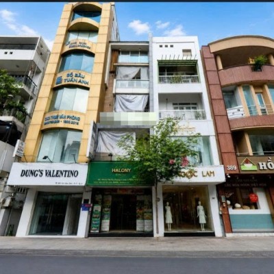 Bán nhà mặt tiền 385 Võ Văn Tần diện tích: 4,62x16,4m 5 tầng