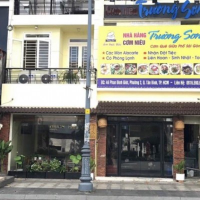 BÁN NHÀ MẶT TIỀN 46 48 PHAN ĐÌNH GIÓT DIỆN TÍCH: 8,6X22M TRỆT 3 LẦU (CN: 162,1M2