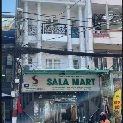 BÁN NHÀ MẶT TIỀN 56 CỬU LONG DIỆN TÍCH: 5,35X17M TRỆT 2 LẦU
