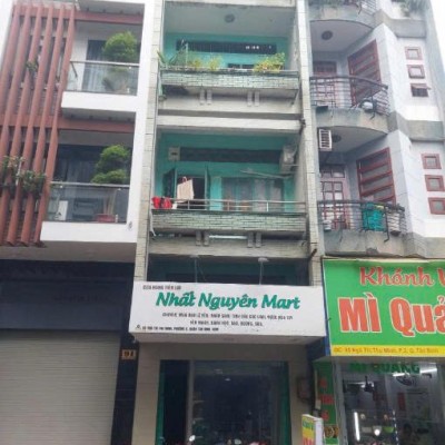 BÁN NHÀ MẶT TIỀN 93 NGÔ THỊ THU MINH DIỆN TÍCH: 3,8X15,3M LỬNG 4 TẦNG