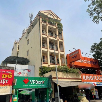 Bán nhà mặt tiền đường Hoàng Hoa Thám diện tích: 6,4x34,8m trệt lửng 4 lầu ST
