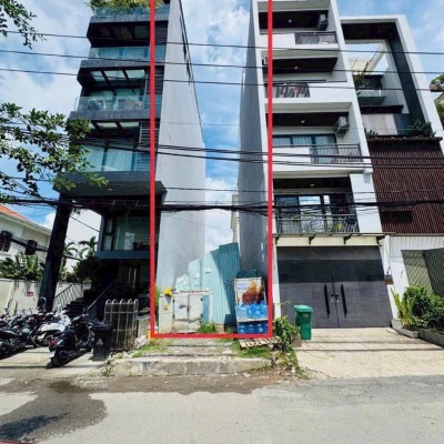 BÁN NHÀ MẶT TIỀN TRẦN VĂN SẮC DIỆN TÍCH: 4,5X22,5M HẦM 6 TẦNG (CÔNG NHẬN: 99M2)