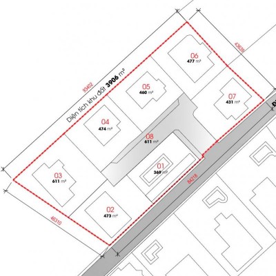 BÁN SỈ 7 LÔ ĐẤT AN PHÚ QUẬN 2 DIỆN TÍCH THỰC TẾ: 3.906M2
